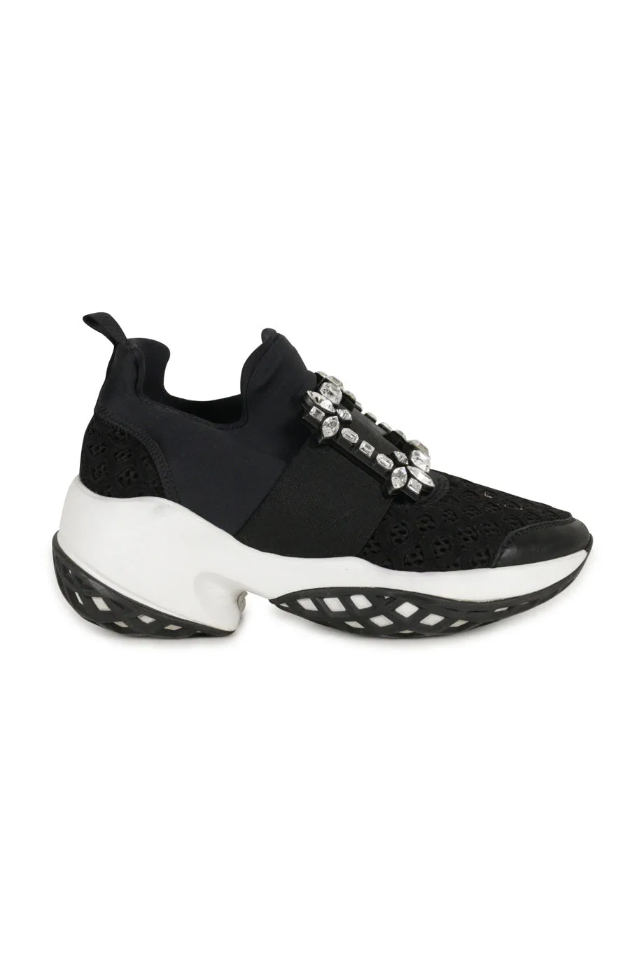 [WS4977] Roger Vivier | Sneakers High Traction Grip Comfortable Padding