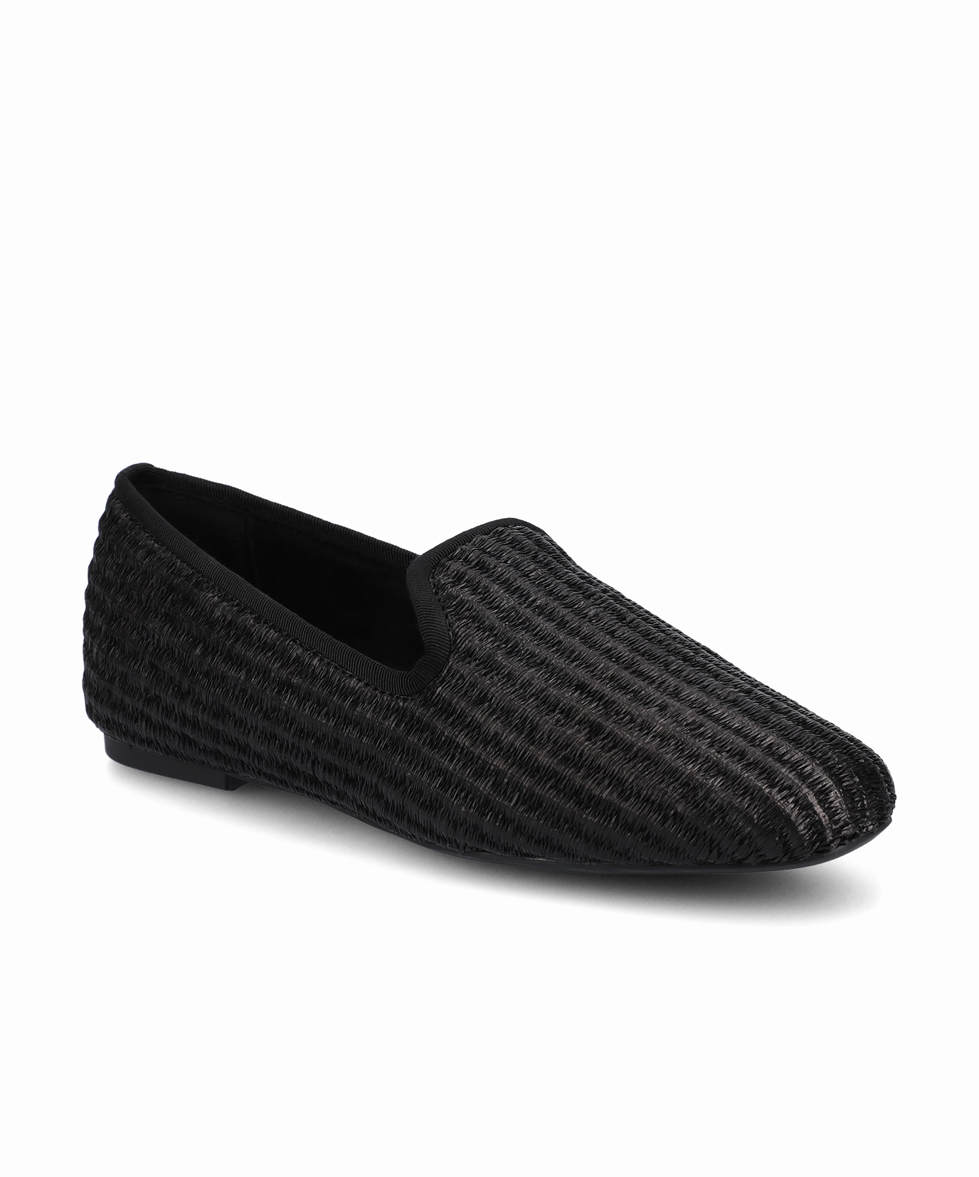 Path Clear Braided Detail The Starling - Black Raffia