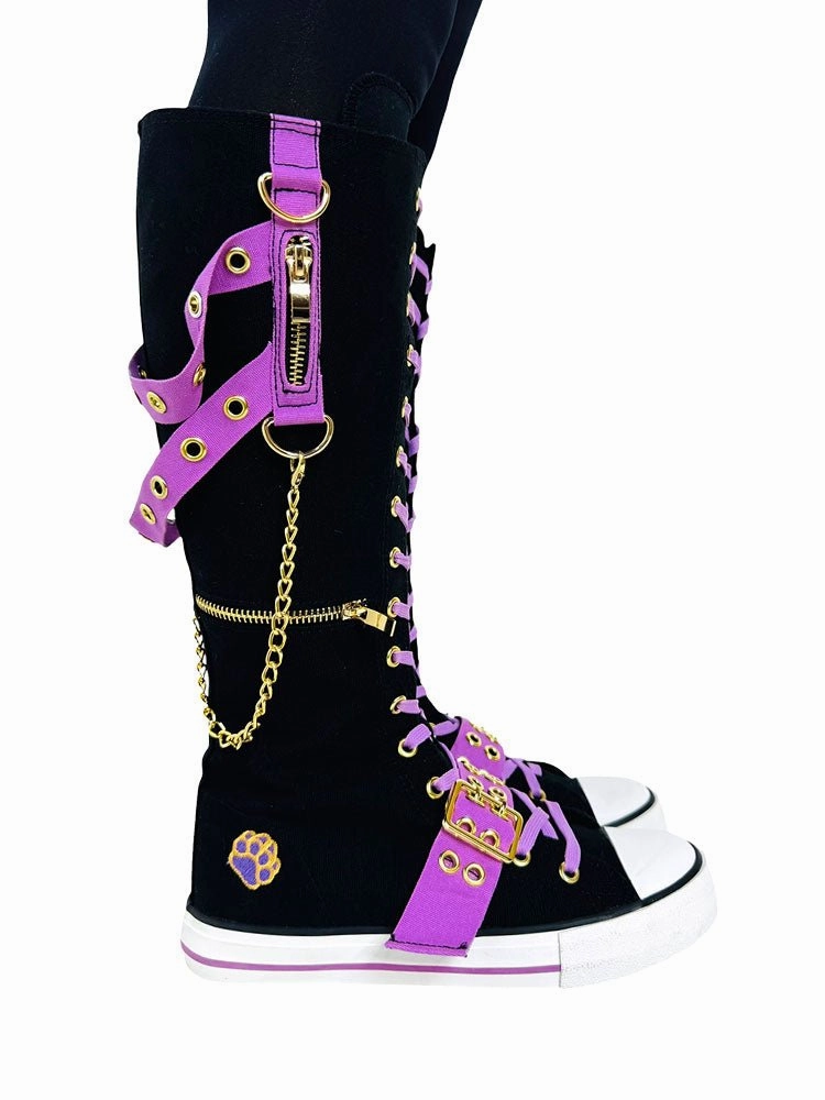 Abrasion Guard Soft Traction RAWR XD CLAWDEEN - BLACK/PURPLE