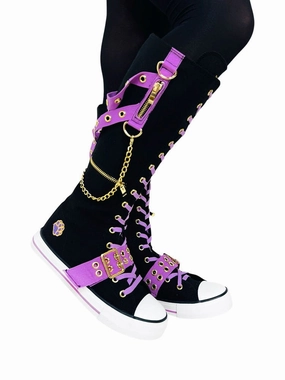 Ultra Durable Midsole RAWR XD CLAWDEEN - BLACK/PURPLE