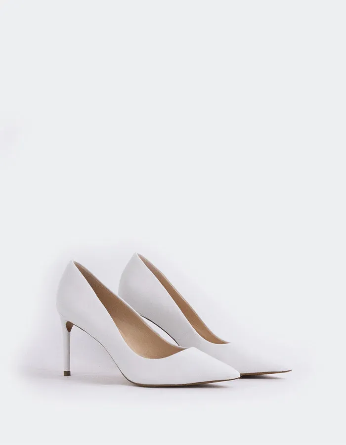 Sexy Platform Heels Sexy High Heels Zinnia White Leather