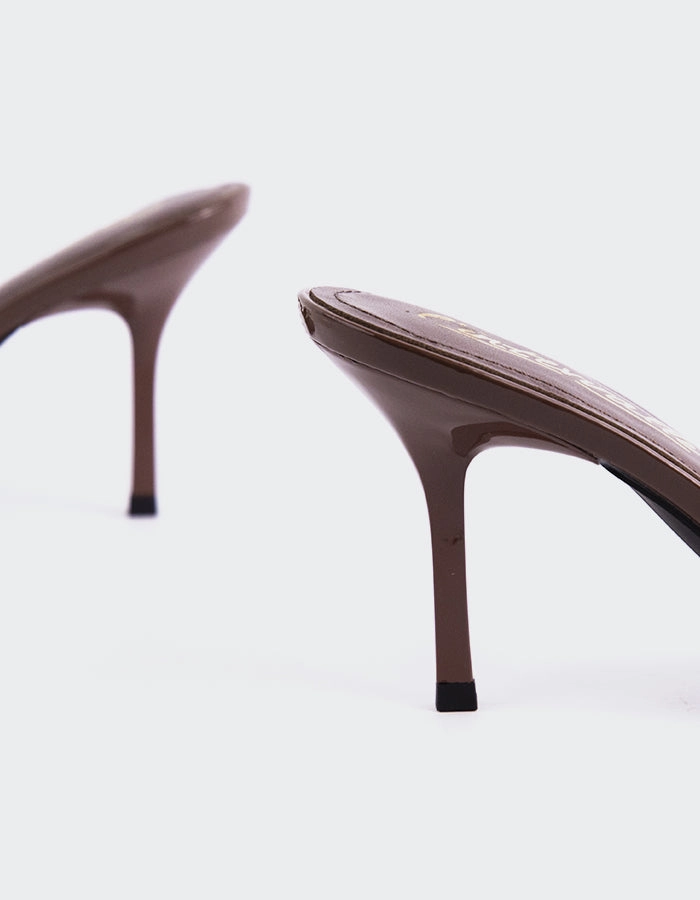 Hedel Mocha Patent Outdoor Relax Fit Comfortable Use