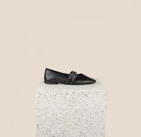 Breathable fabric Open Glow Como 2 Buckle -Dotted Silver