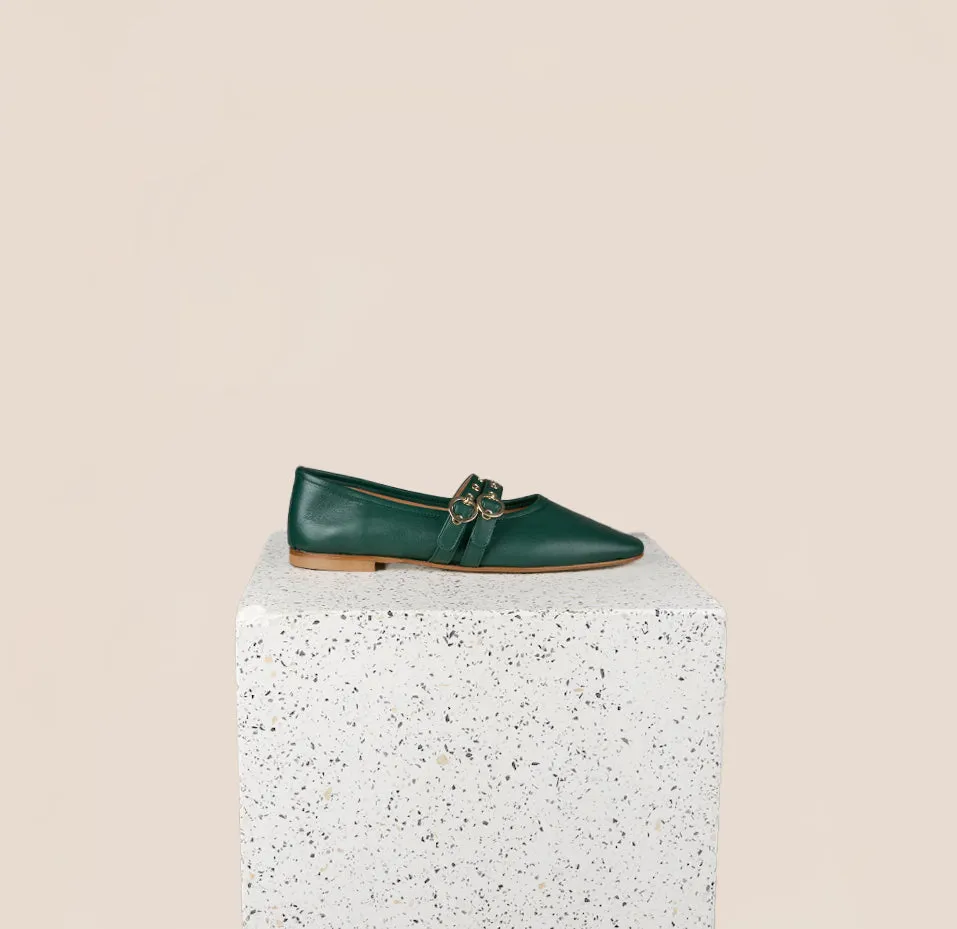 Practical Style Como 2 Buckle - Forest Leather