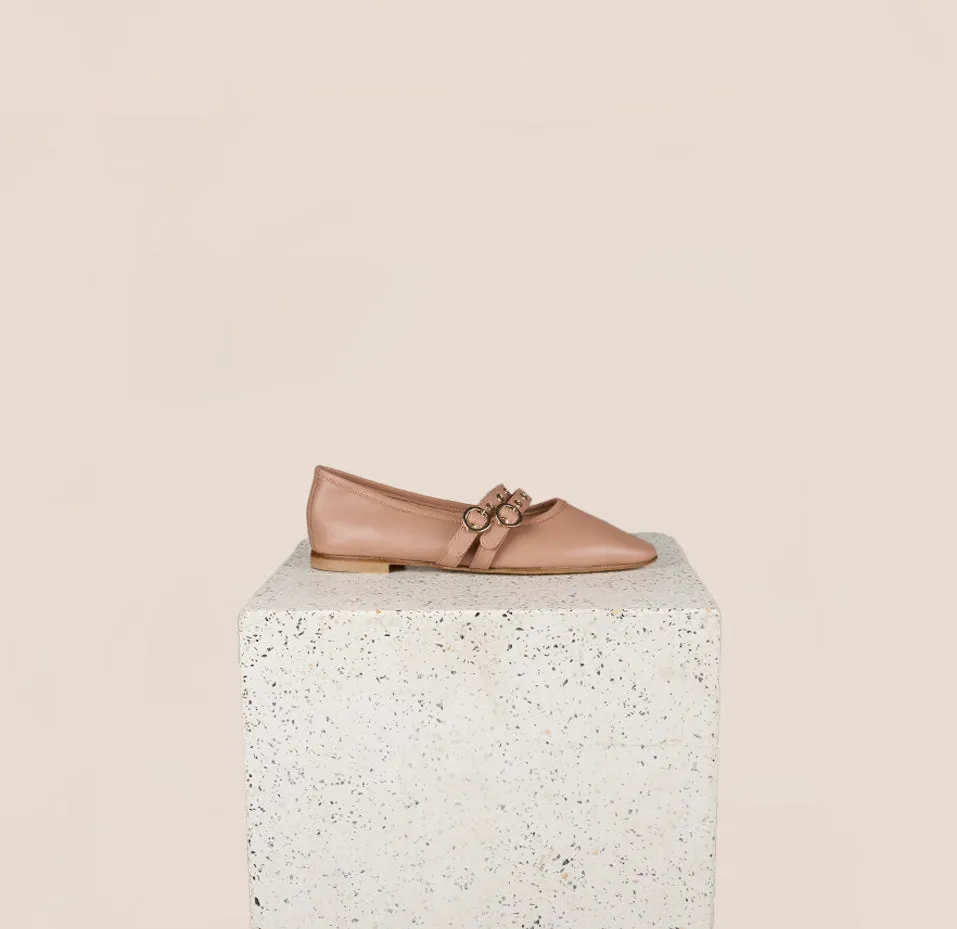 Como 2 Buckle - Nude Versatile Fit Fit Step