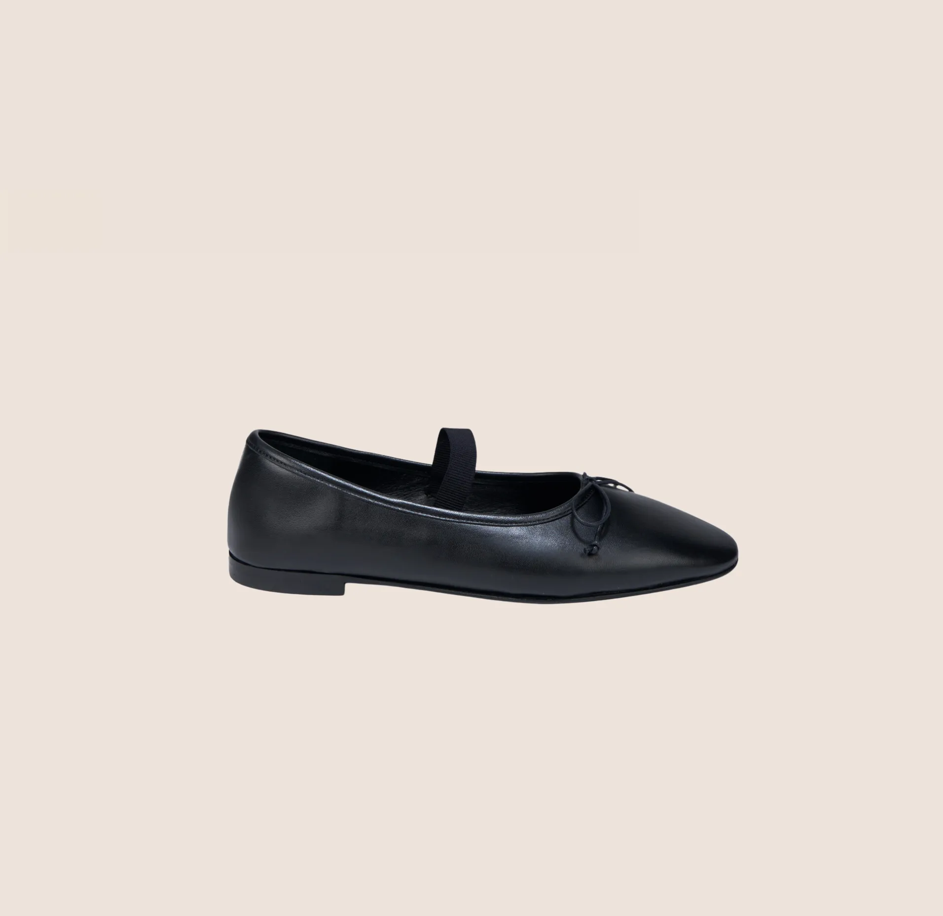 Lightweight Comfort Como Strap - Black Leather