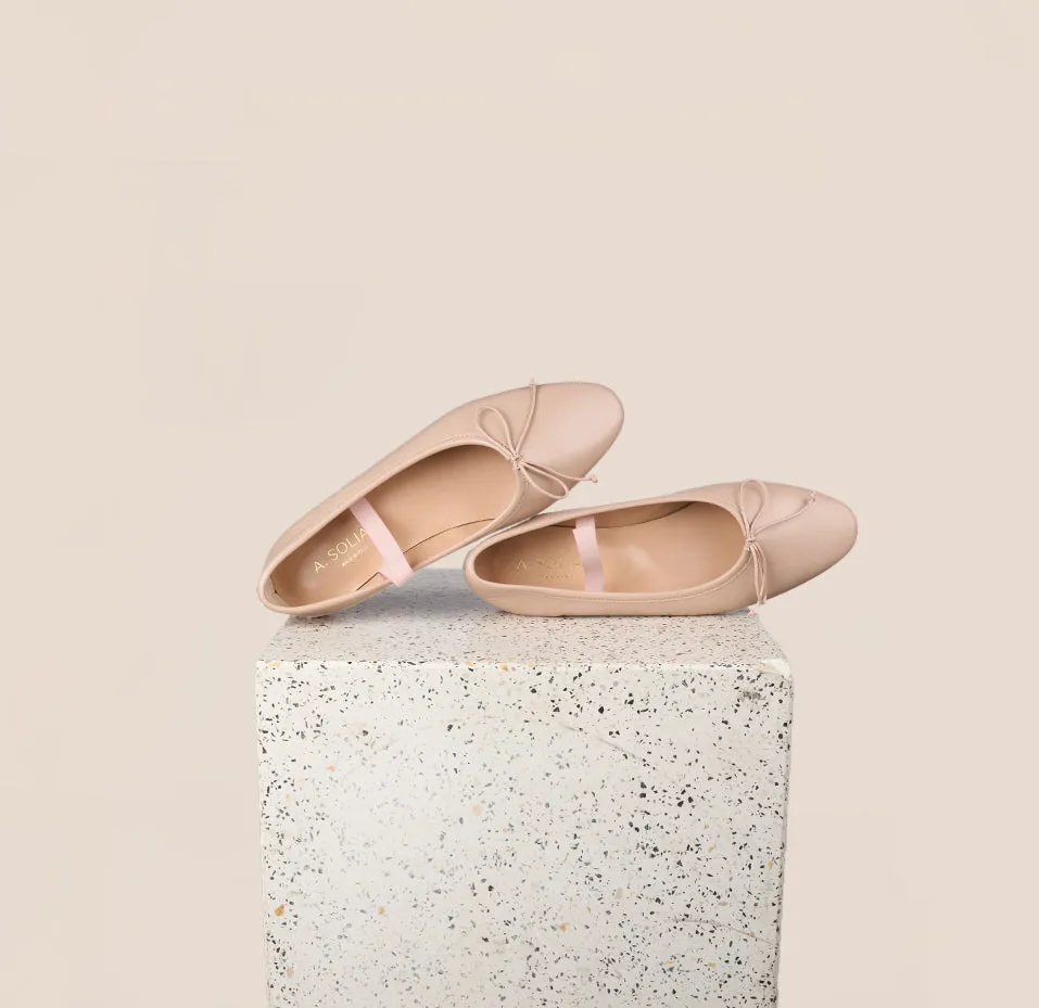 Simple Everyday Footwear Como Strap - Petal (Beige Nude)