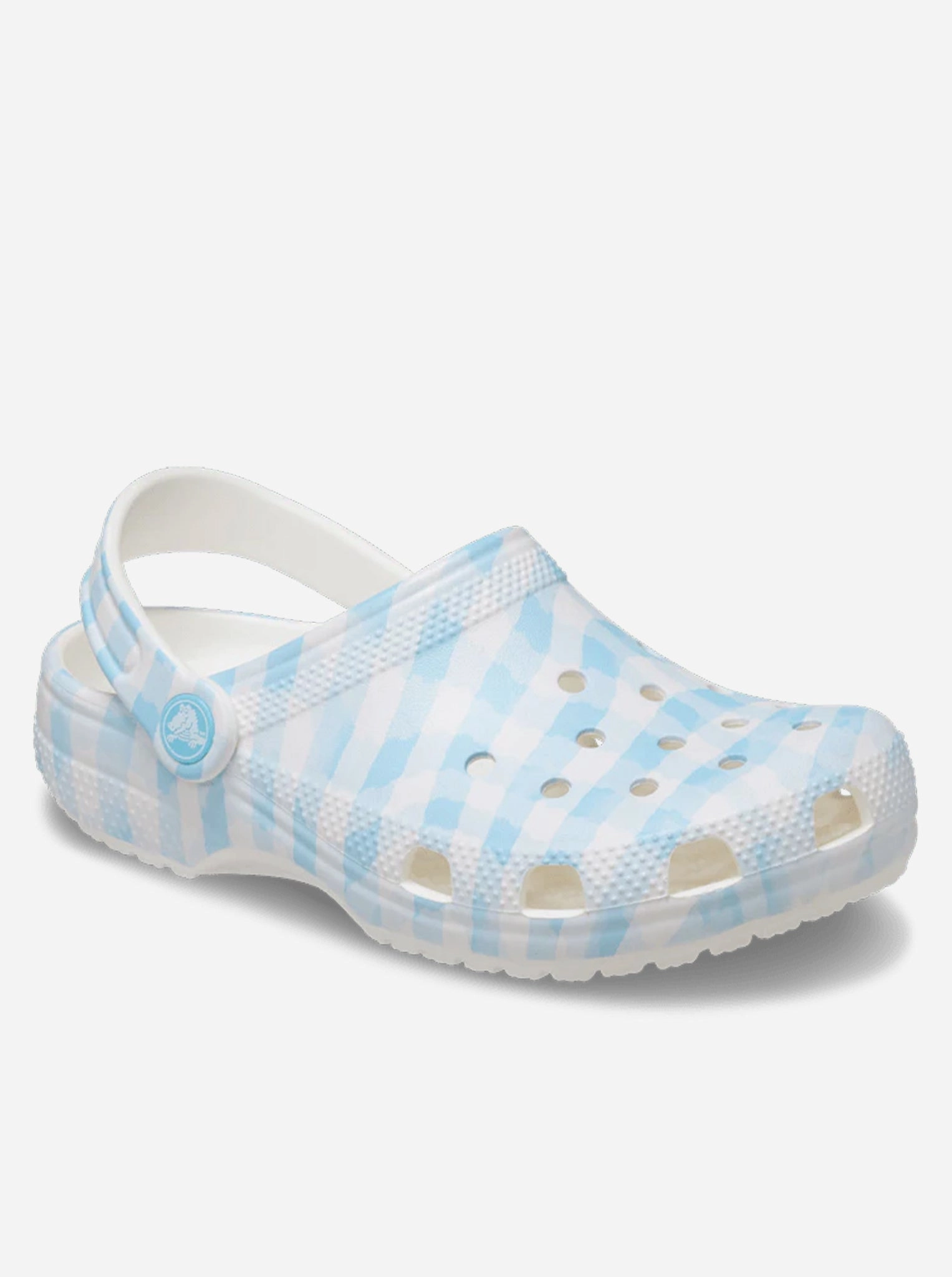 Breathable Knit Upper Classic Gingham Clog Unisex