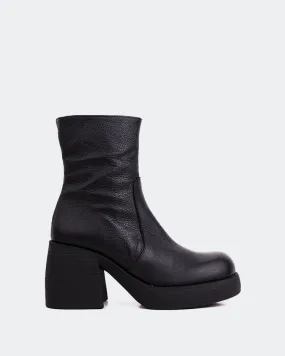 Chamonix Black Leather Holiday Chicwear City Layers