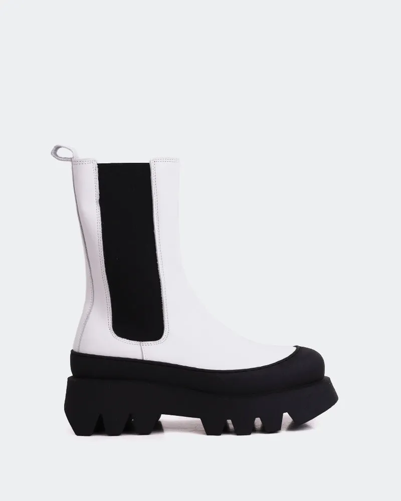 Chic Vibe Stylish Comfort Cranbrook White Leather