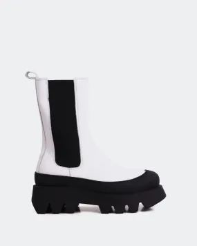 Chic Vibe Stylish Comfort Cranbrook White Leather