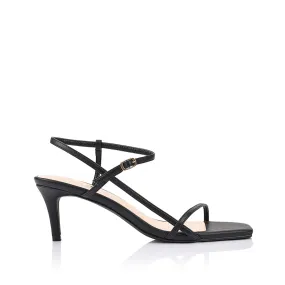 Tatiana Strappy Sandals - Black Edgy vibes Street Mood