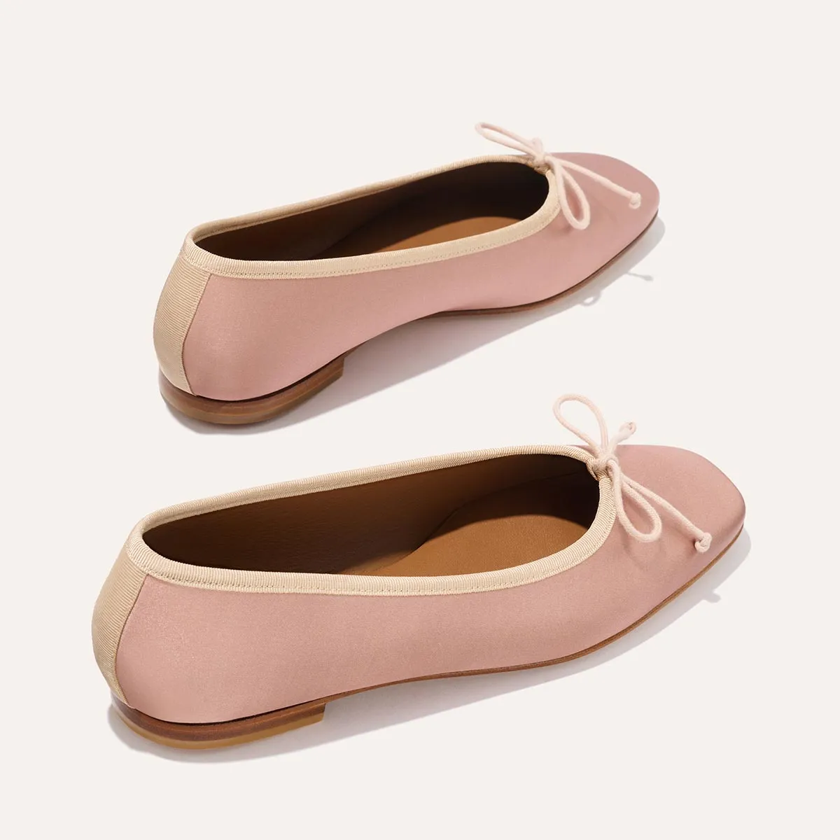 The Fonteyn - Dusty Pink Satin Durable Support