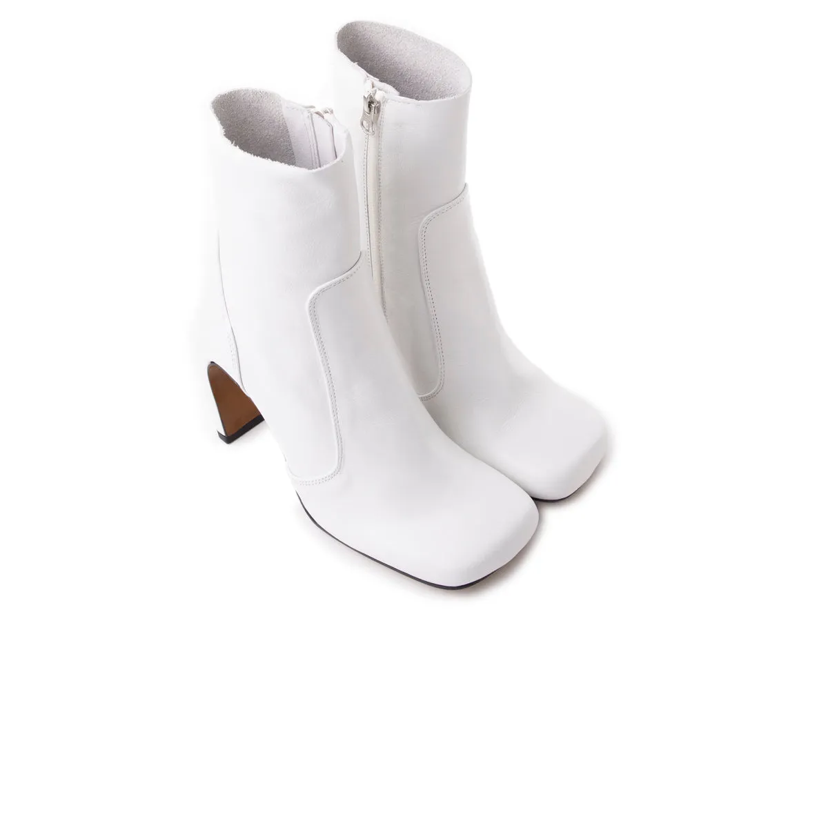 Smart Style Baden White Leather