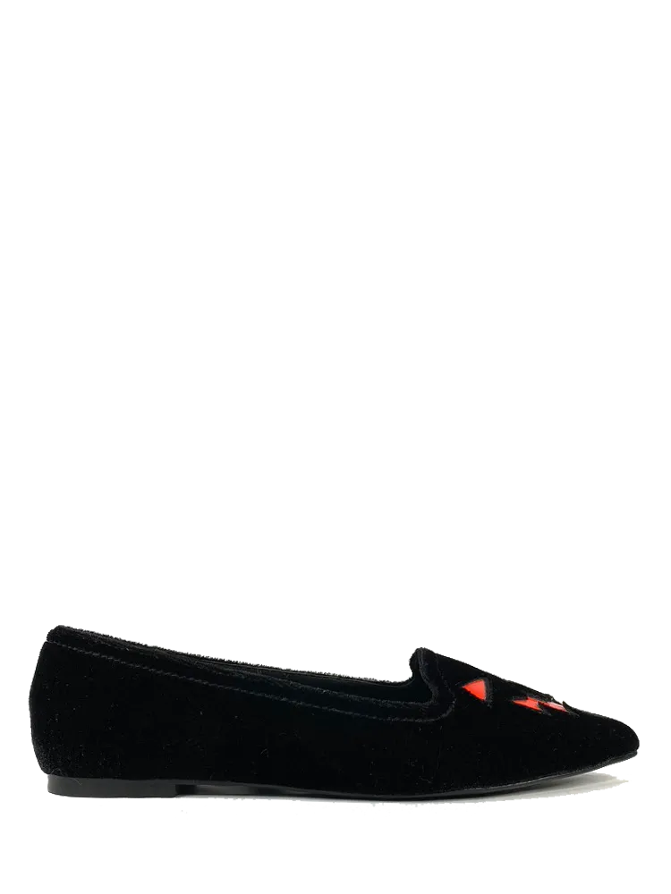 DAGGER SCARY JACK - BLACK W/RED VELVET Comfortable Wear