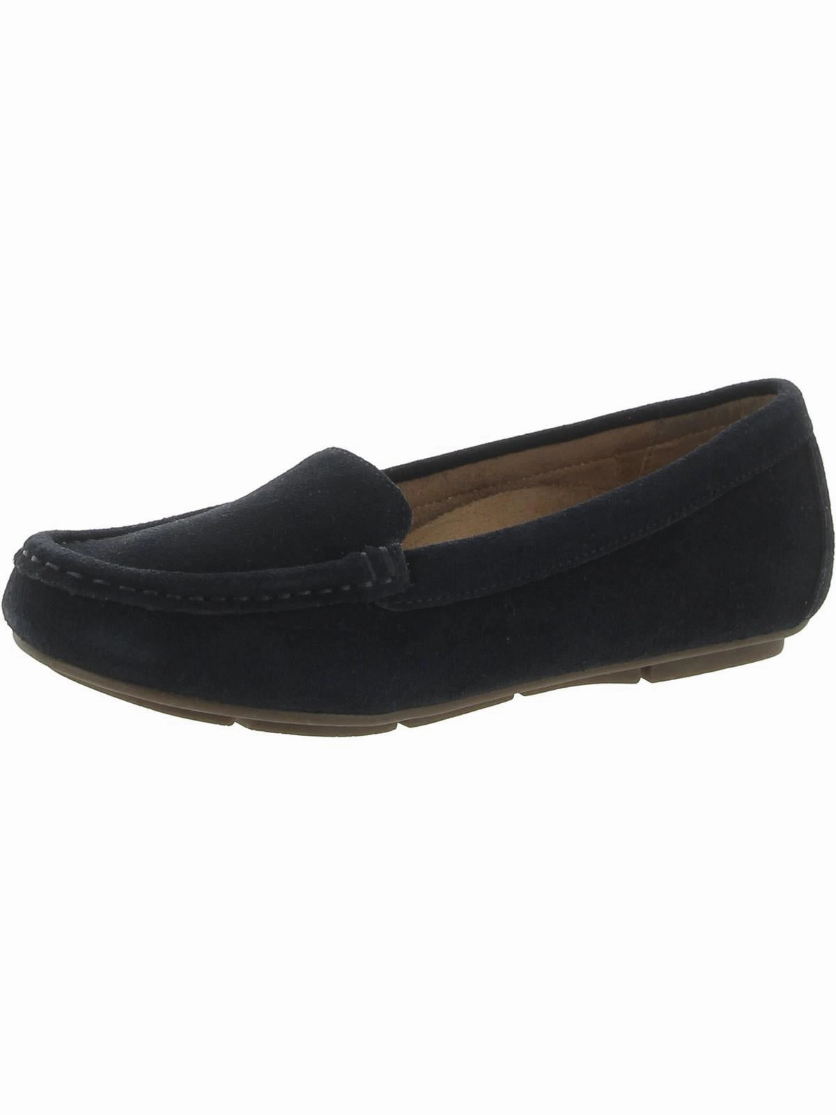 Daily Pace Debbie Womens Leather Slip On Moccasins