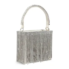 DEEPIKA- CHAMPAGNE MINI SLING BAG Standing Task