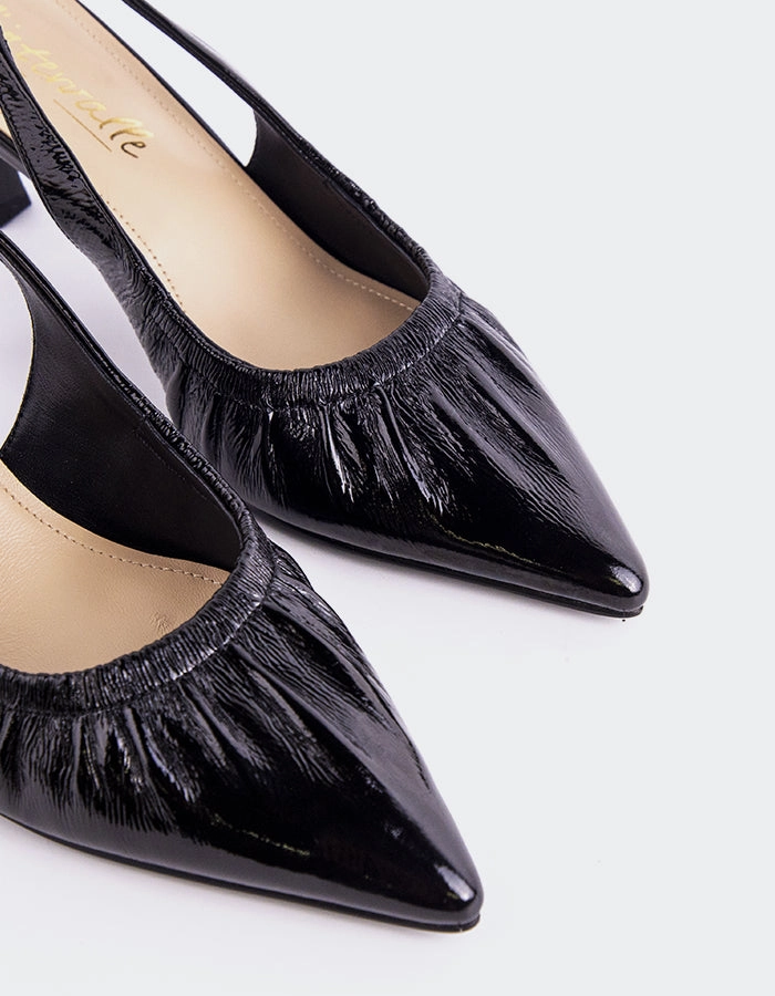 Perfect Pair Sleek Shoes Delft Black Leather