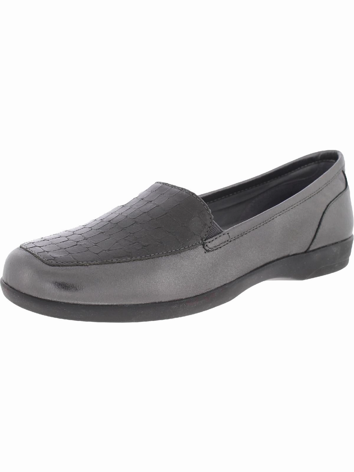 Fair Lane Devitt 10 Womens Leather Slip On Loafers