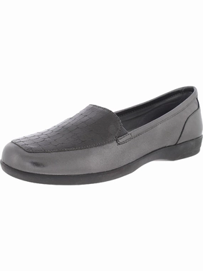 Fair Lane Devitt 10 Womens Leather Slip On Loafers