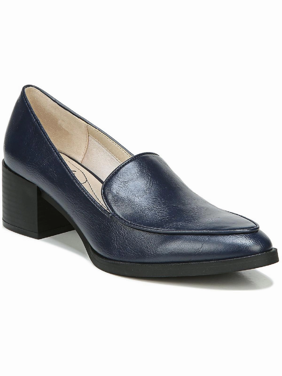 Grip Guard All weather Devyn Womens Block Heel Slip On Loafers