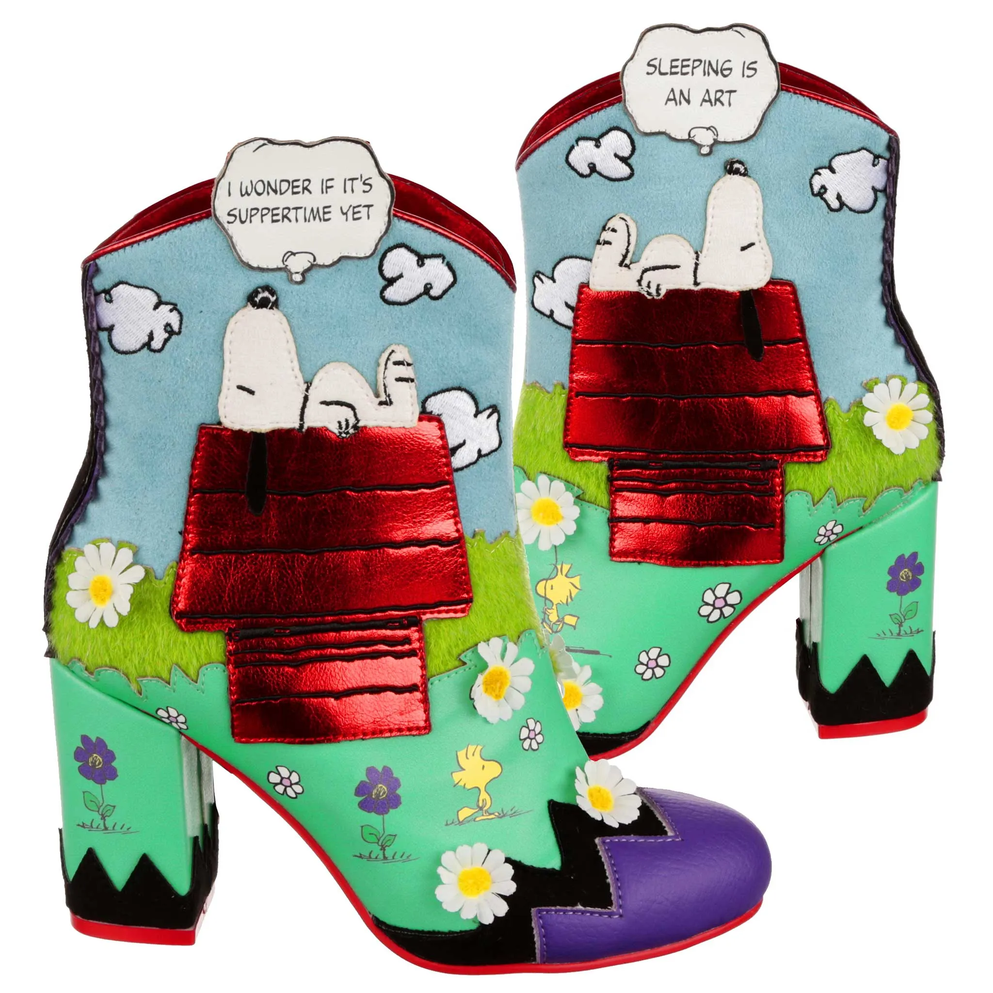 Chic Booties Anti Slip Feature Dream The Day Away