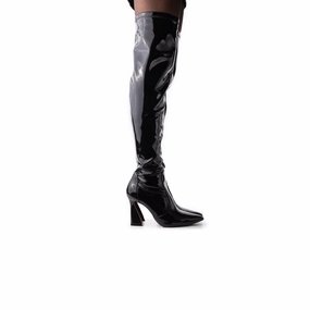 Winter Accessories Dua Lipa Black Patent