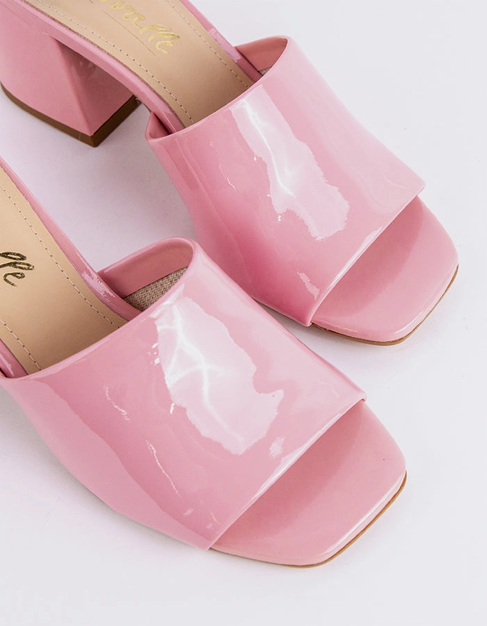Clarabelle Pink Patent Anti Friction Easygoing Comfort