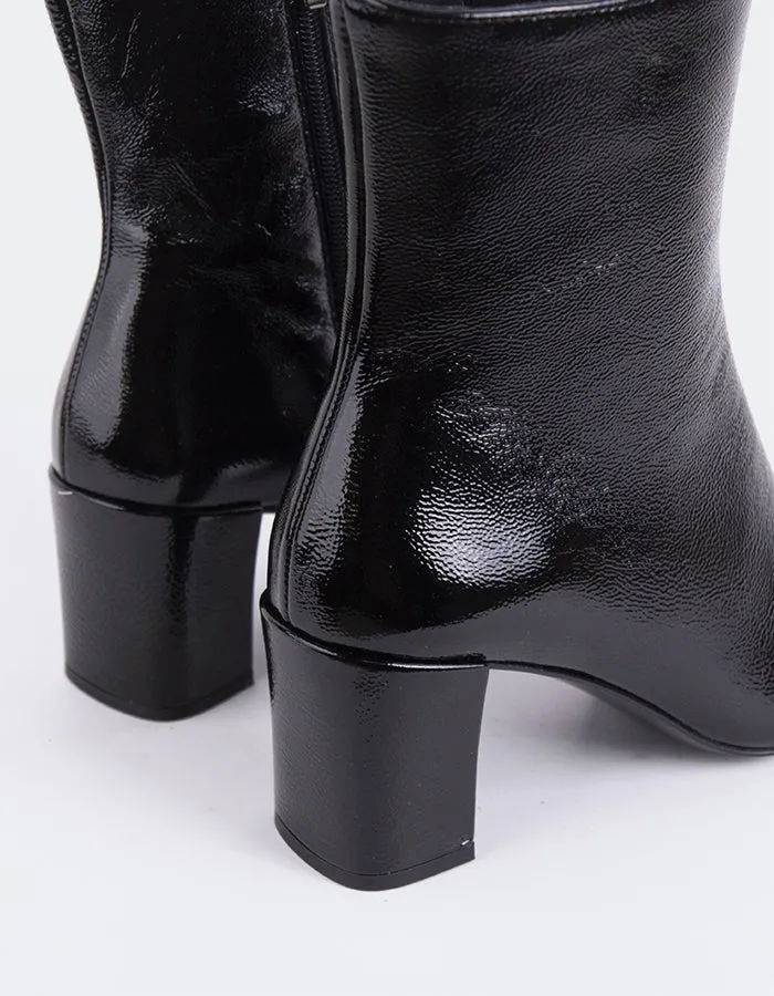 Lioni Black Naplack Classic Edge