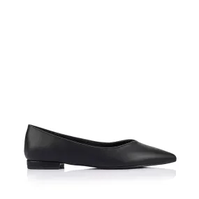 Coast Glow Hickory Point Toe Flats - Black