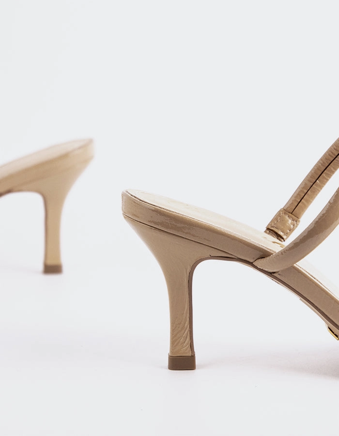 Pretty Nude Naplack Fashionable Slides