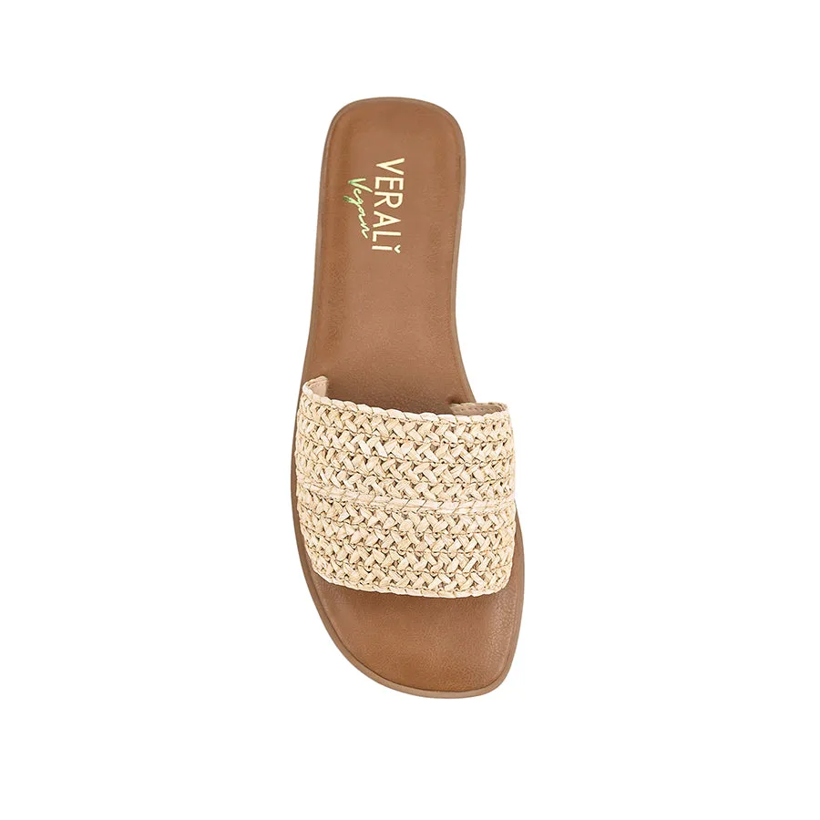 Smile Step Quick Wear Sav Casual Slides - Natural Weave