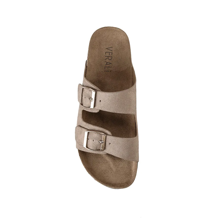 Work Wear Fish Glow Xylo Footbed Slides - Taupe Micro