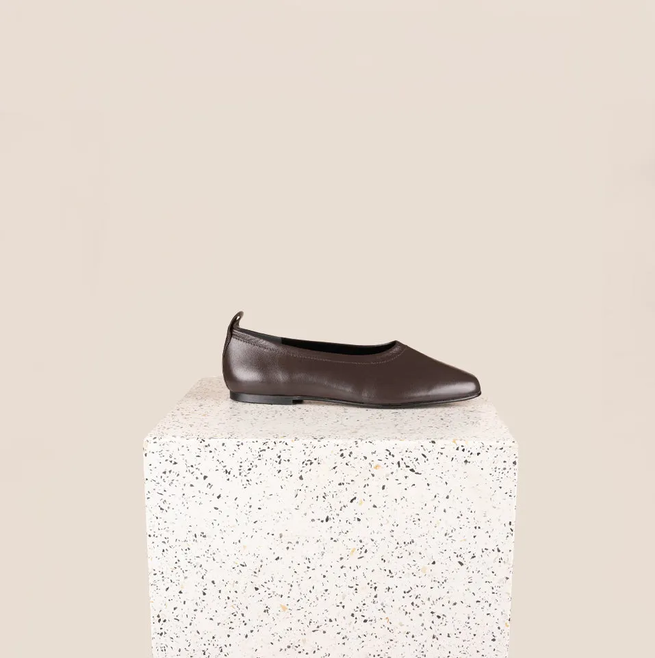 Food Glow Imola - Chocolate Leather (Removable Ties)