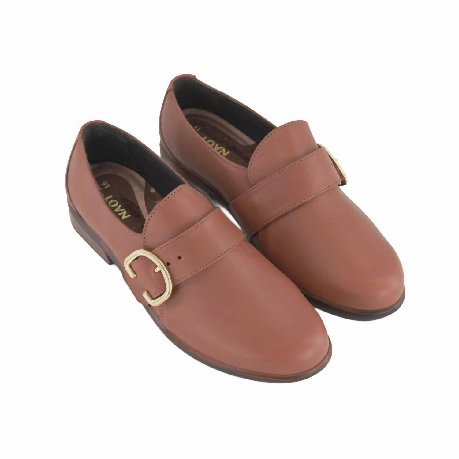 Elegant Slip-ons Professional Edge Women's Viscol Loafer In Caramel Leather