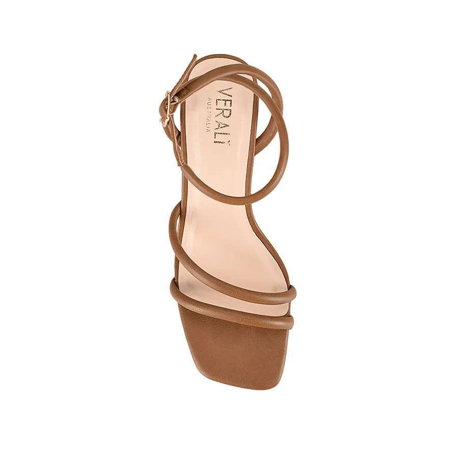 Rain Day Nadia Block Heel Sandals - Tan