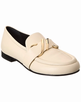 Proenza Schouler Monogram Plaque Leather Loafer elegant design