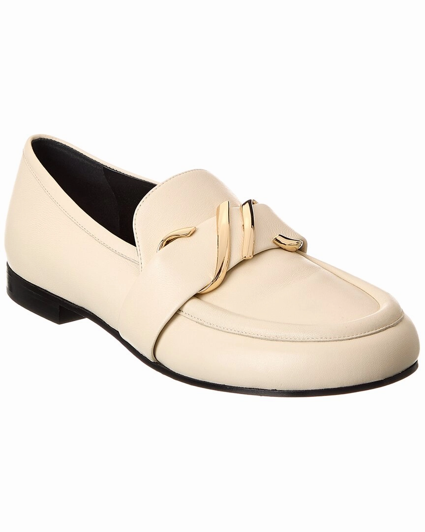 Proenza Schouler Monogram Plaque Leather Loafer elegant design