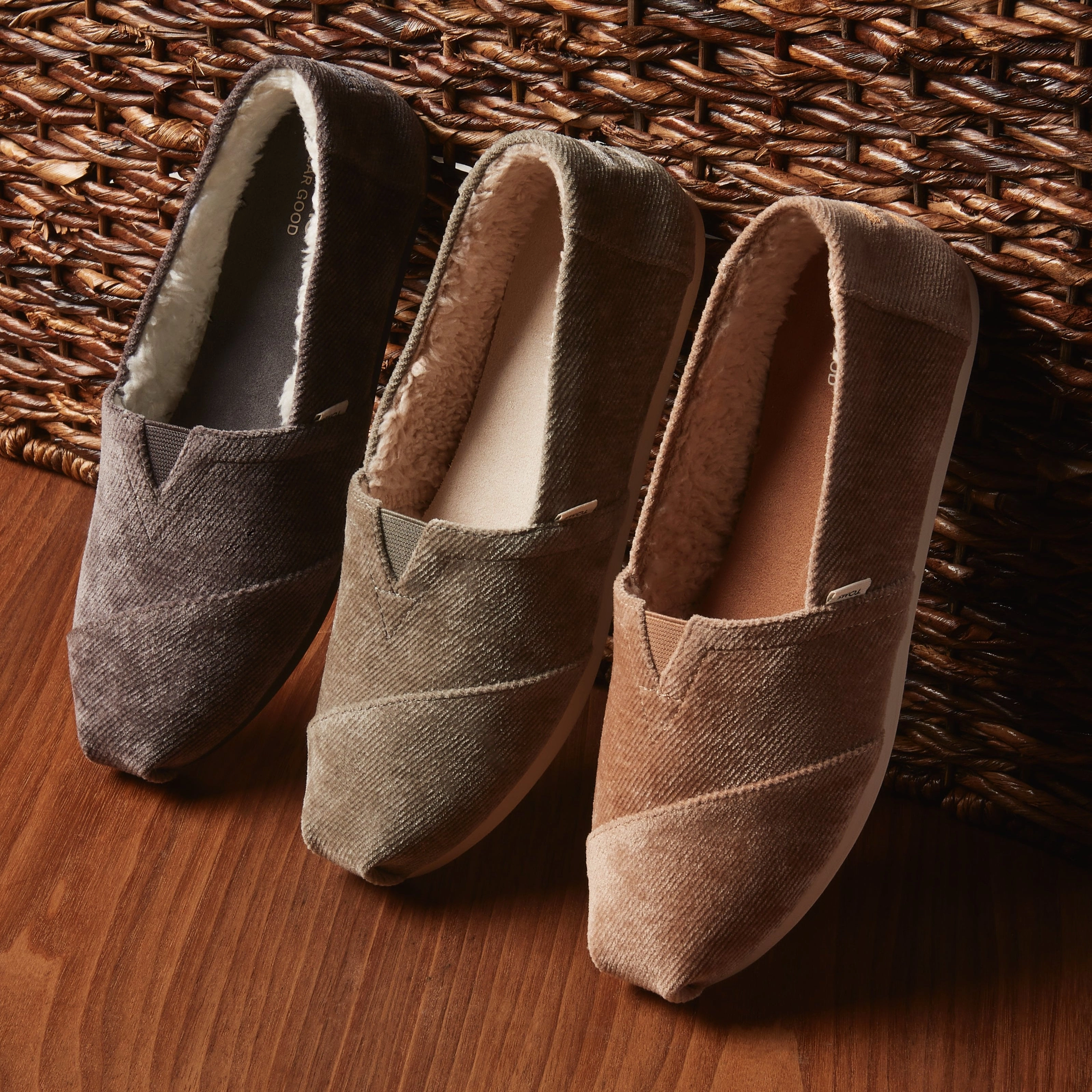 Comfy Motion Alpargata Toffee Brown Cozy Corduroy