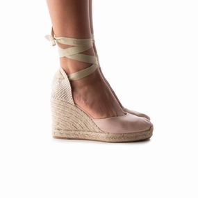 Sun Hike Comfortable Fitment Elvira Nude Leather