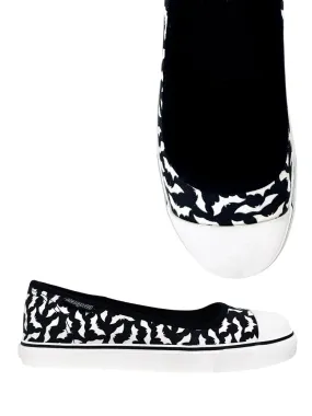 EMILY BAT - BLACK/WHITE Comfort Cushion