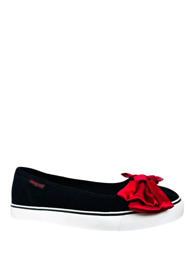 EMILY BOW - BLACK/RED Life Step Field Walk