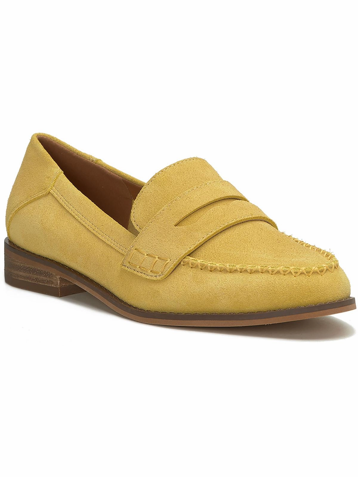 Erelia Womens Suede Slip On Loafers Sunny Lane