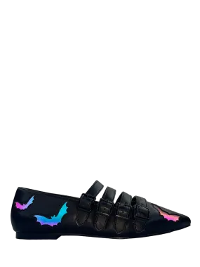 Rain Drop Stylish Basic Footwear COVEN BAT FLAT - REFLECTIVE