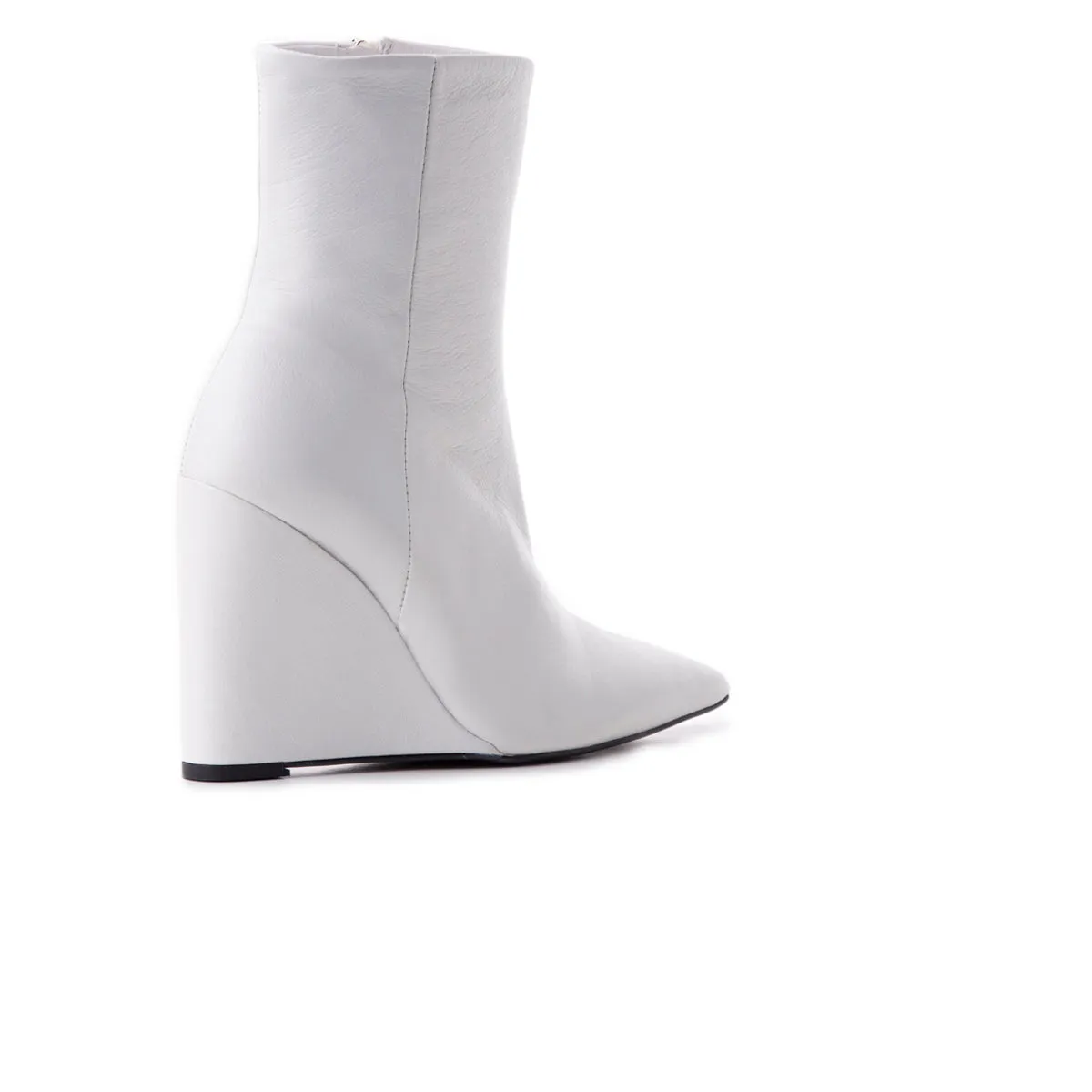Functional Boot Cold Step Haven White Leather