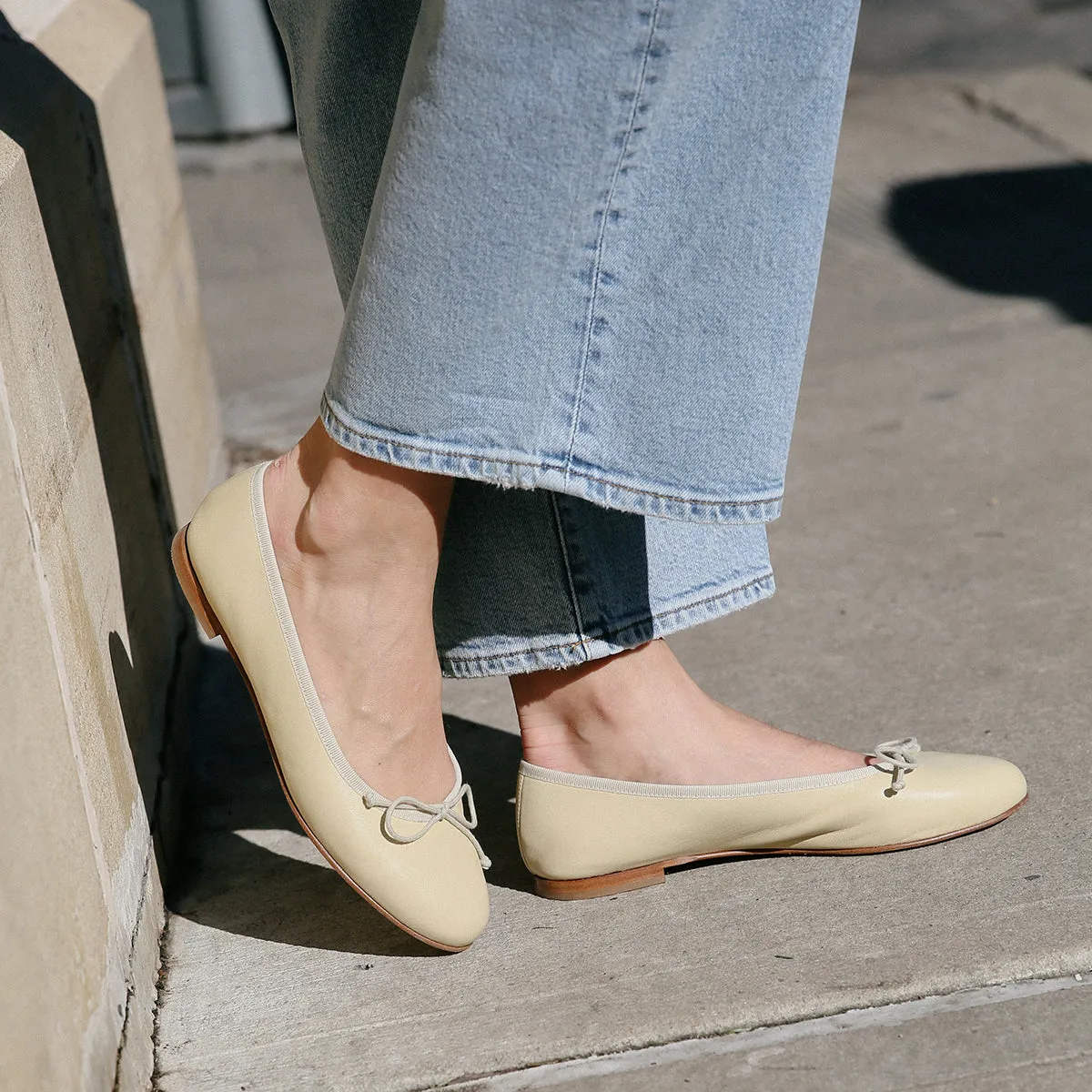 The Demi - Butter Nappa Elegant Cushion