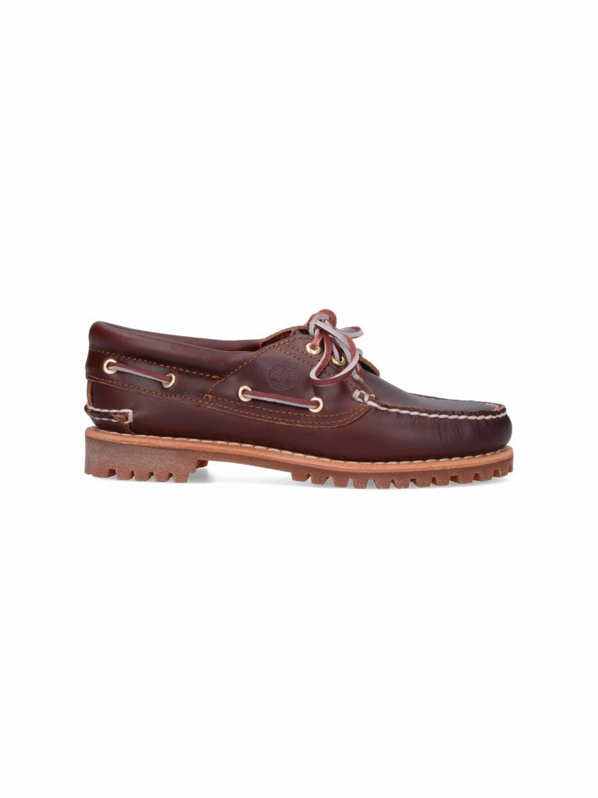 Soft Touch Clean Step Brown Leather Slip-On Moccasins With Platform Sole
