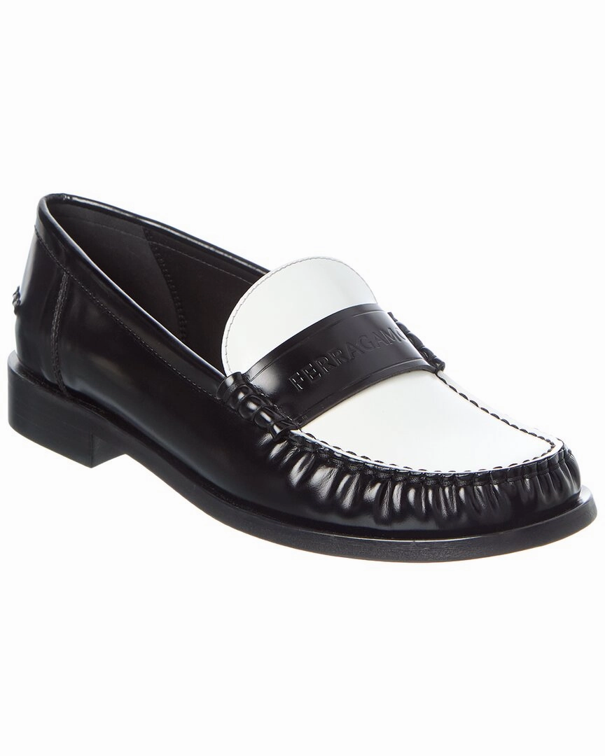 Walk Swift Ferragamo Irina Leather Loafer
