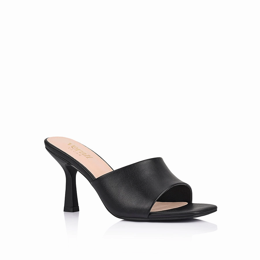Relax Foot Petracca Heeled Mules - Black