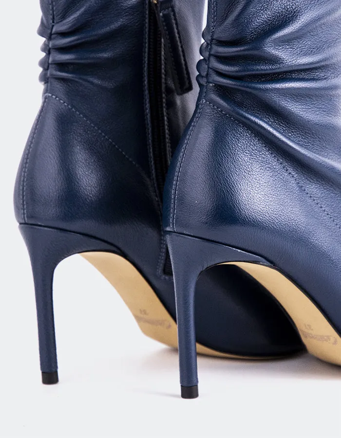 All Seasoned evening walk Farron Navy Leather